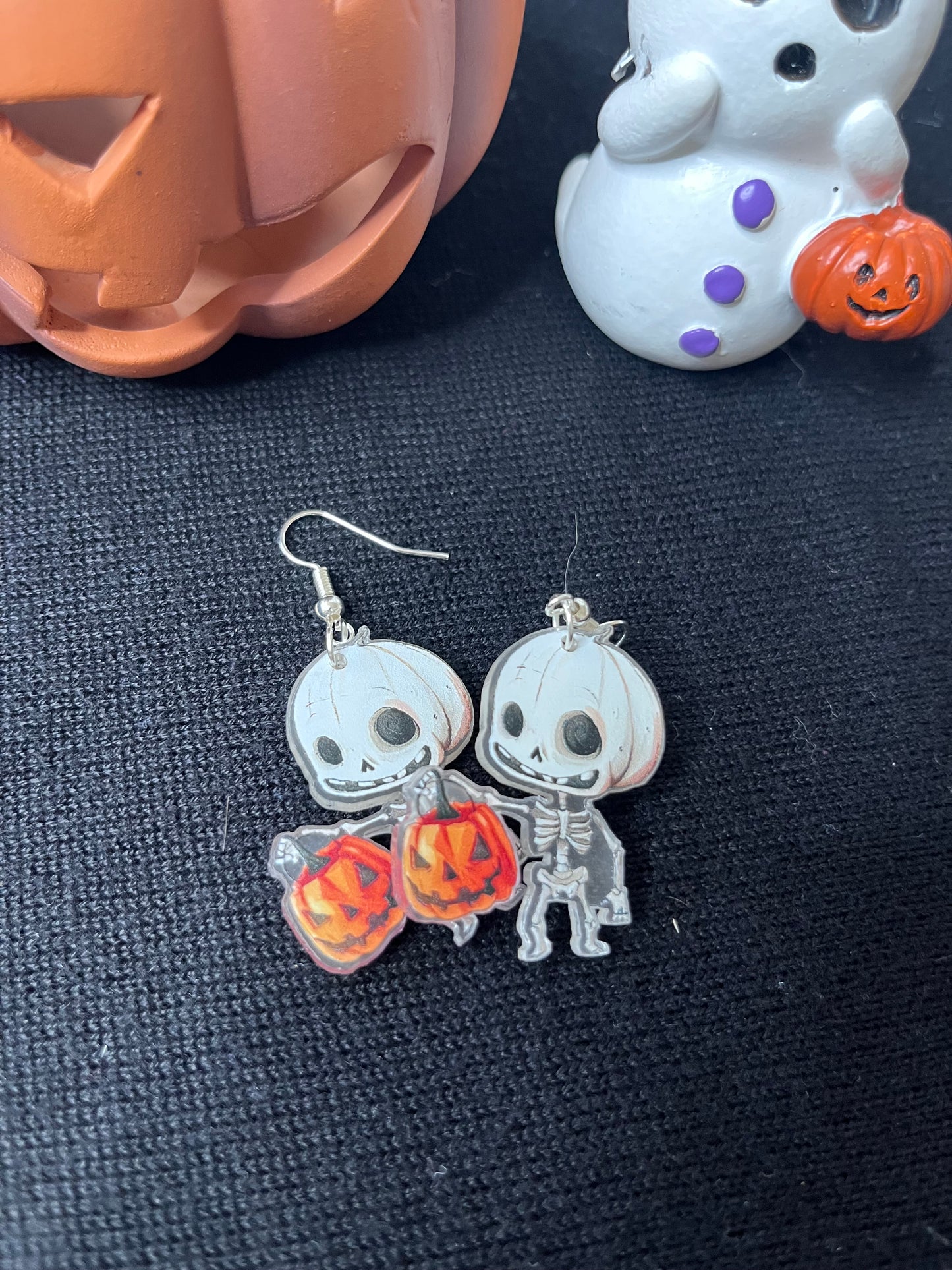 Cute Trick Or Treat Skeleton