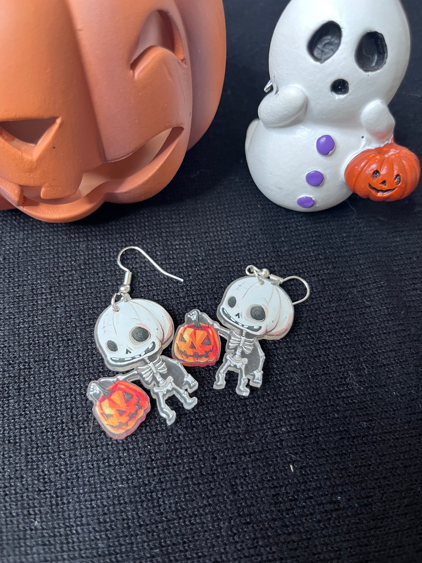 Cute Trick Or Treat Skeleton