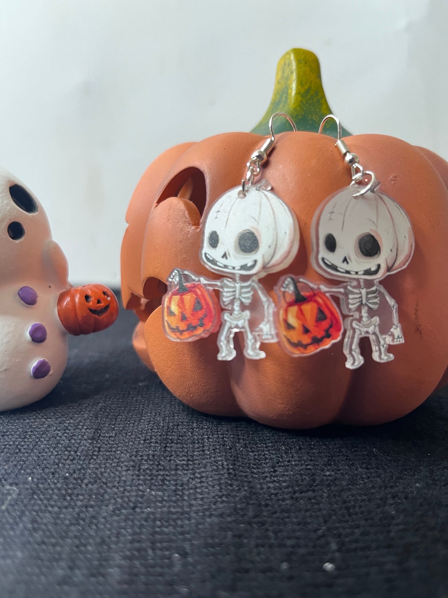 Cute Trick Or Treat Skeleton