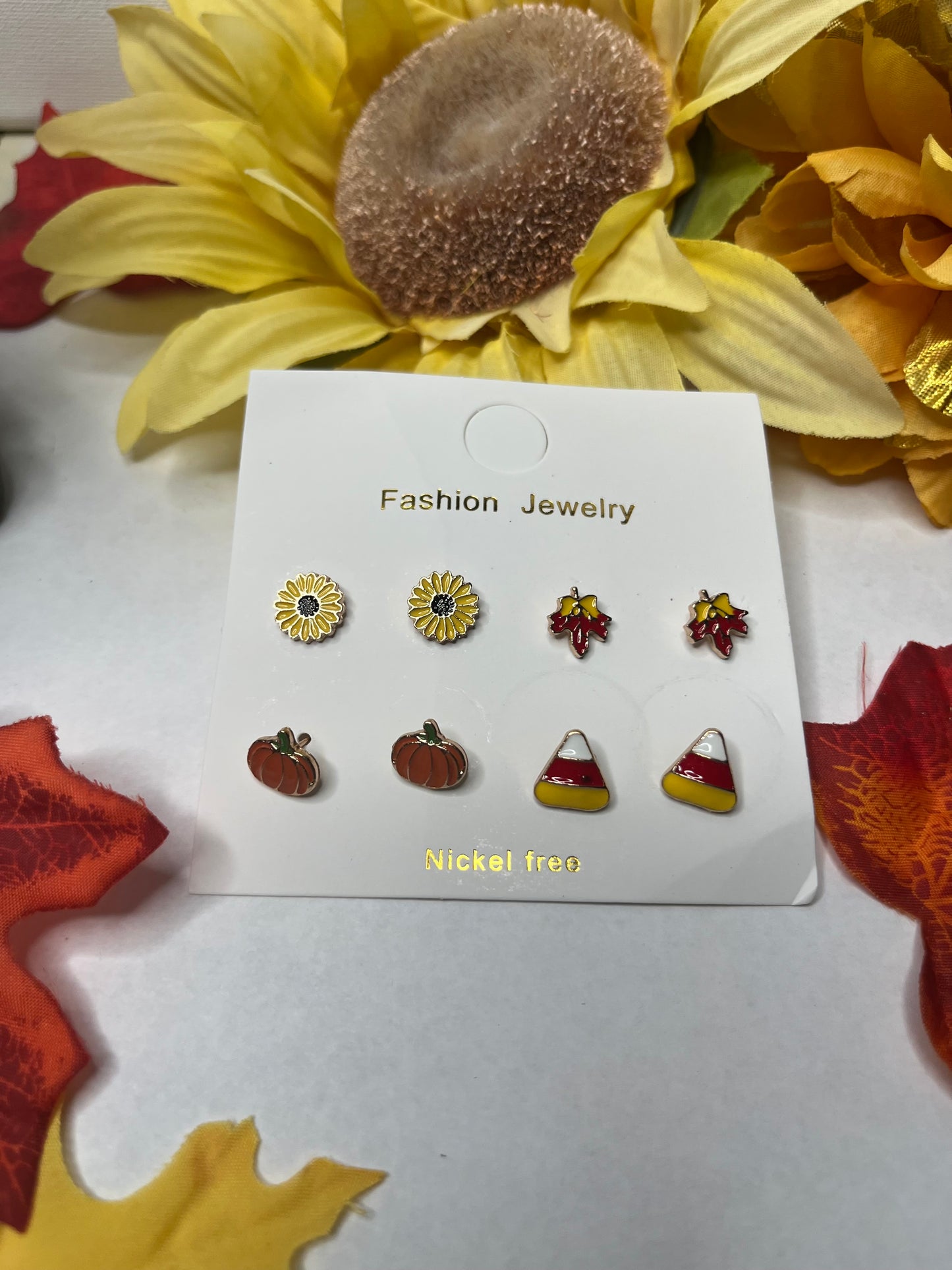 Simple Fall Earring Set