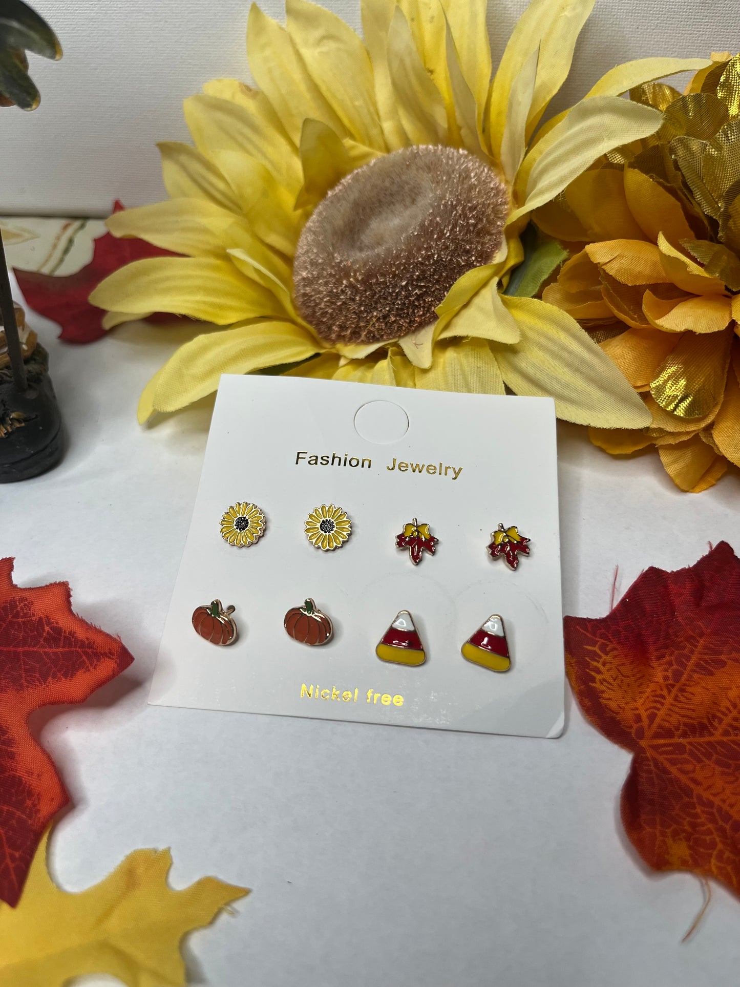 Simple Fall Earring Set