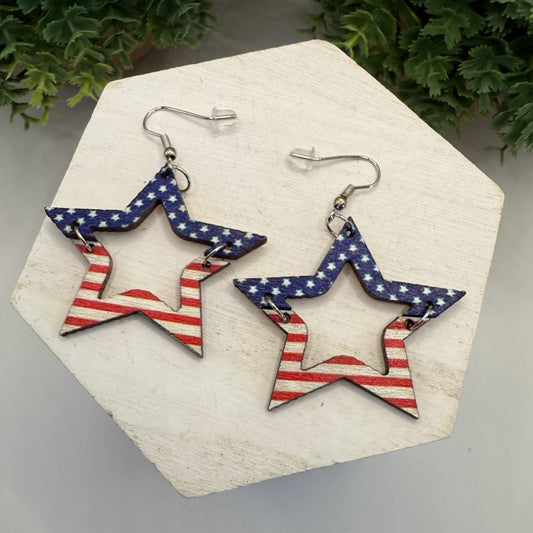 Spirited Stars USA Earrings