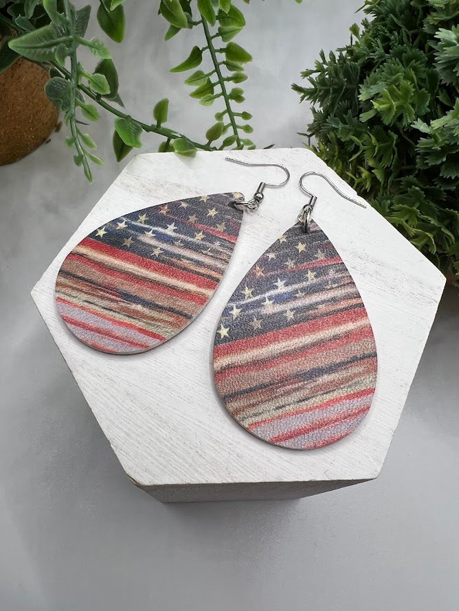 Fourth Of July Fun Earrings, 8 Varieties