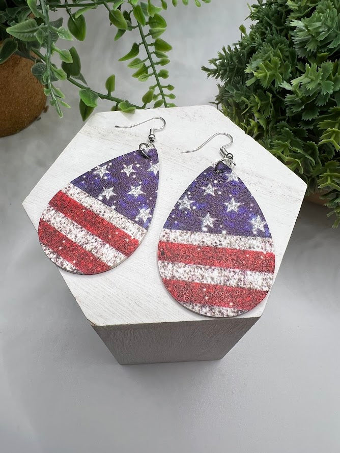 Fourth Of July Fun Earrings, 8 Varieties