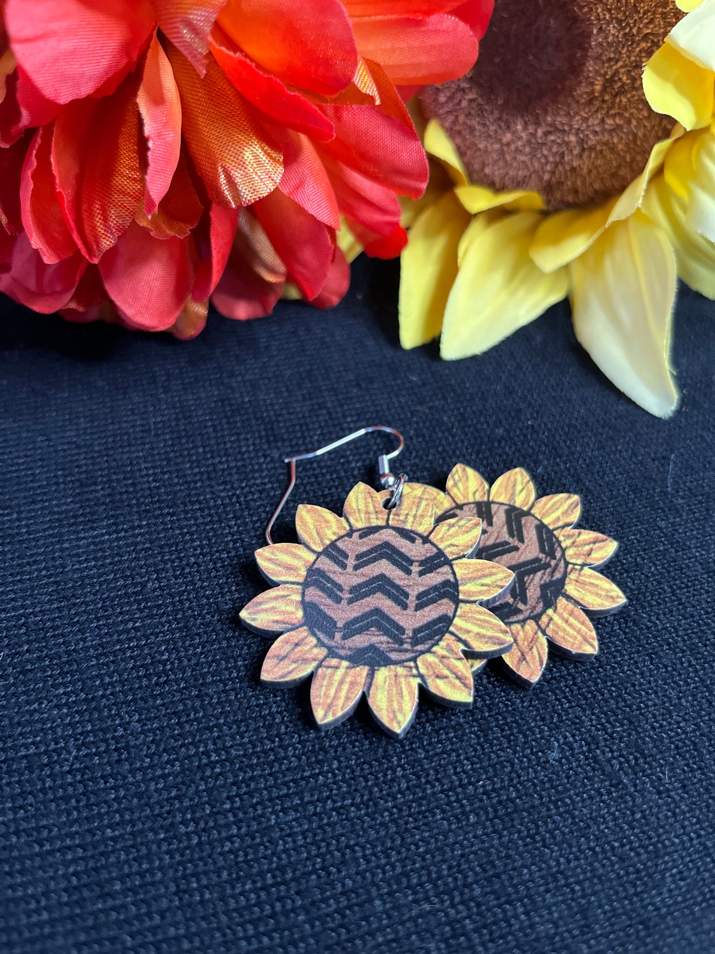 Cute Zig Zag Sunflower