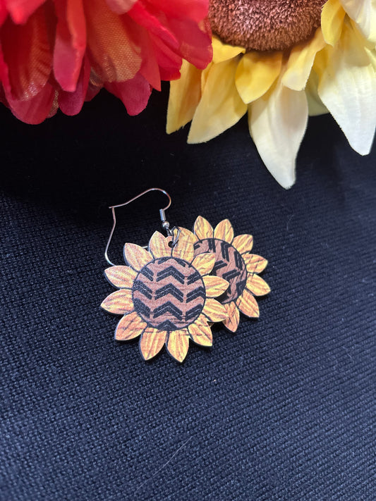 Cute Zig Zag Sunflower