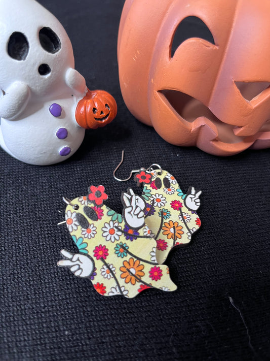 Cute Peace Ghost
