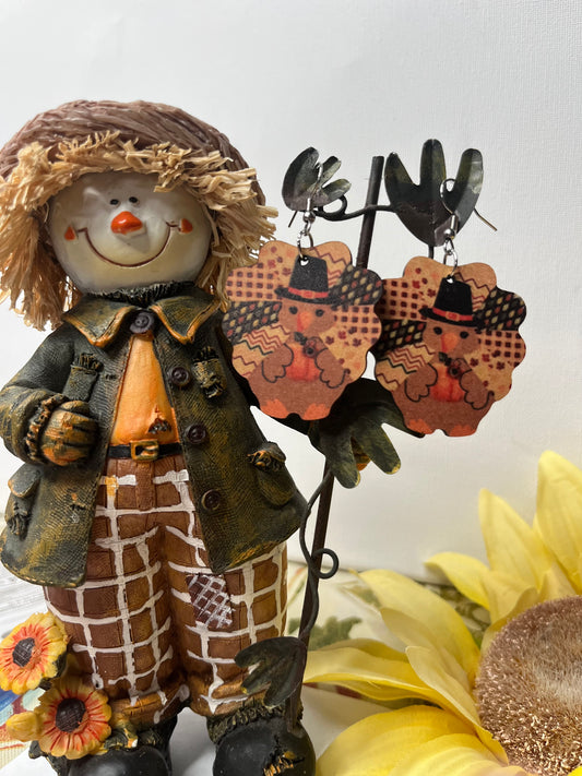 Cute Pilgrim Turkeys