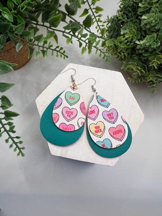 Playful Valentine's Day Earrings