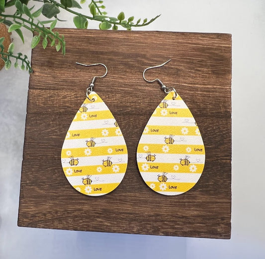 Darling Bumble Bee Earrings