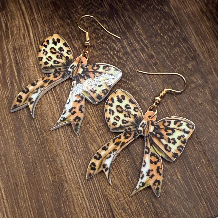 Adorable Bow Lightweight Earrings - 5 Variations