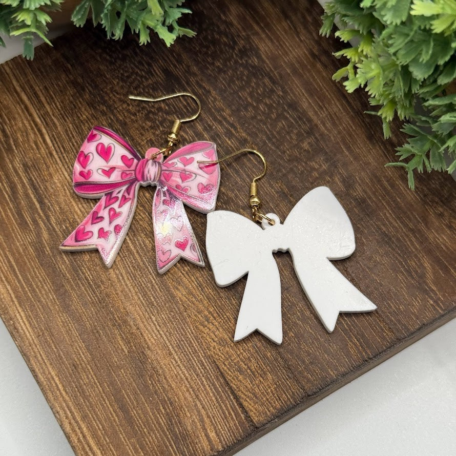 Adorable Bow Lightweight Earrings - 5 Variations