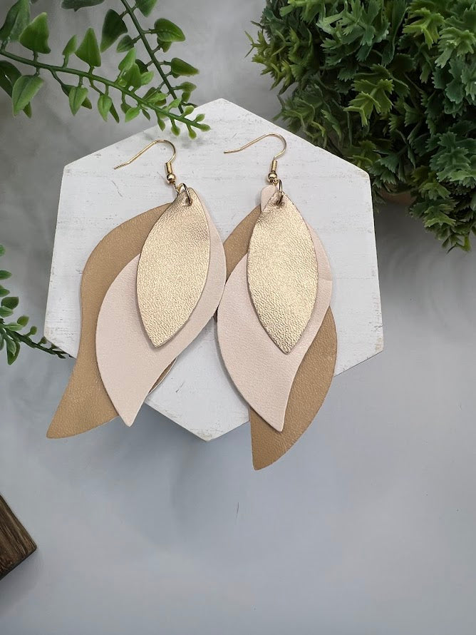 Dazzling Lightweight Layered Earrings